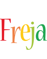 Freja birthday logo