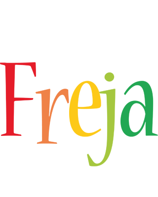 Freja birthday logo