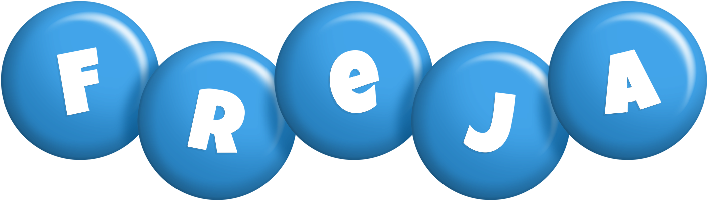 Freja candy-blue logo