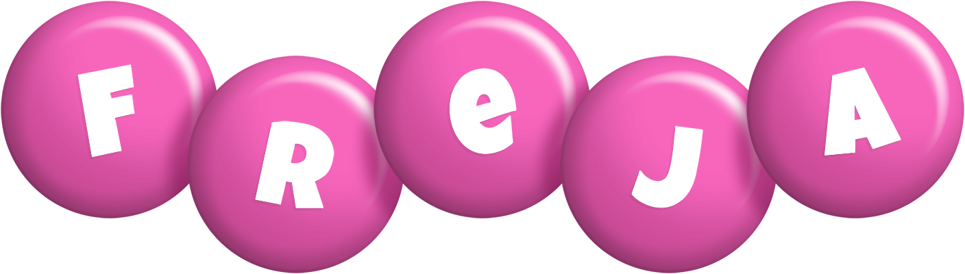 Freja candy-pink logo