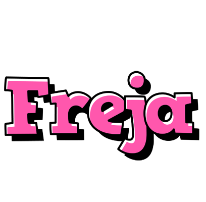 Freja girlish logo