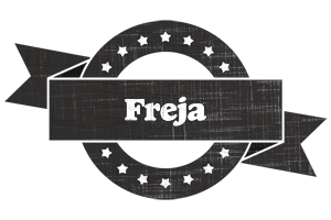 Freja grunge logo