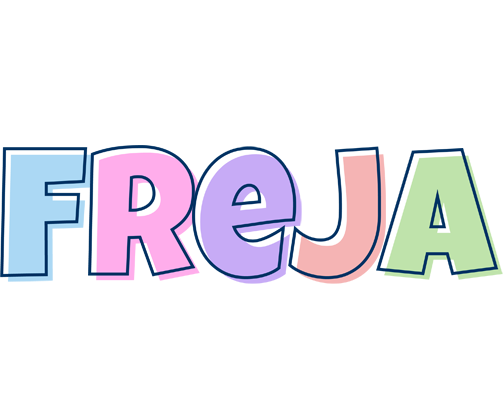 Freja pastel logo