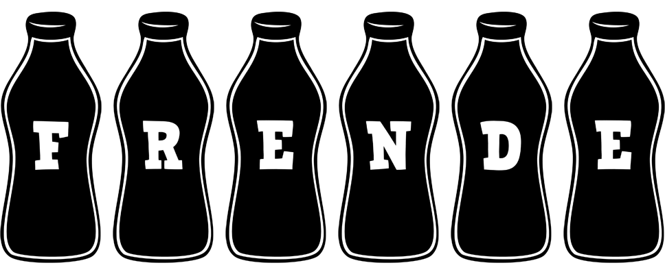 Frende bottle logo
