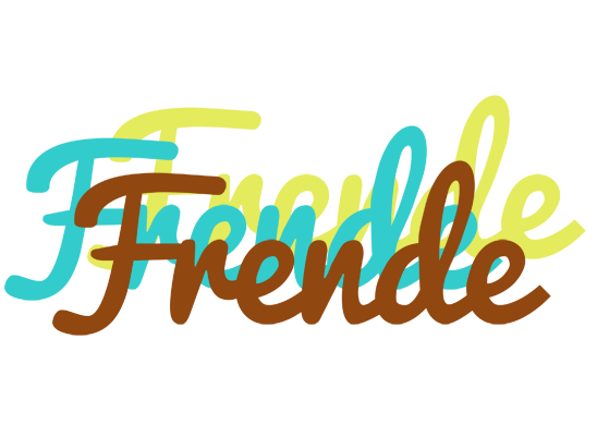 Frende cupcake logo