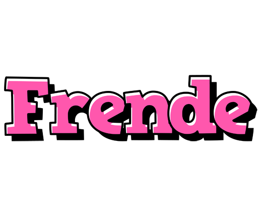 Frende girlish logo