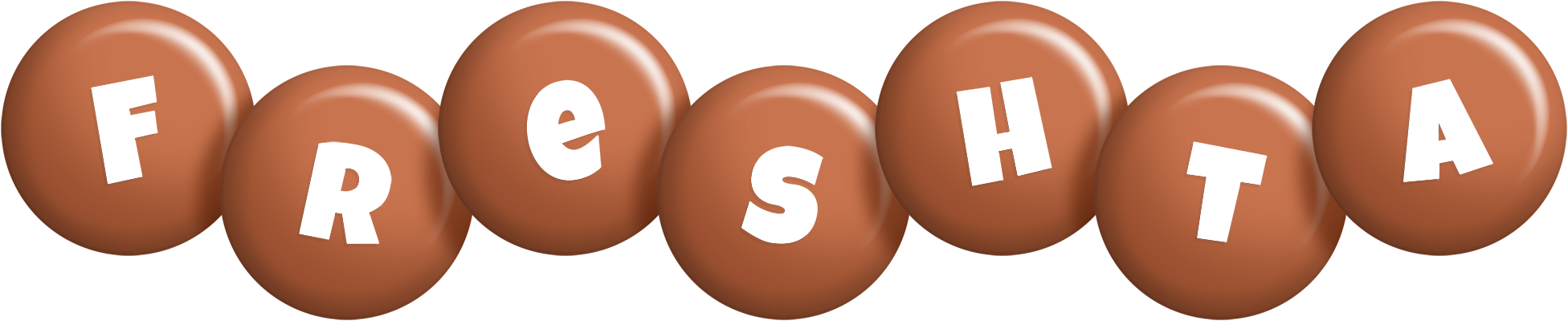 Freshta candy-brown logo