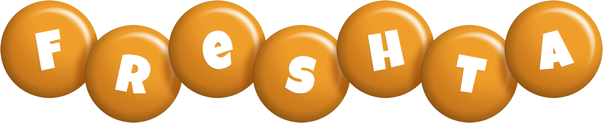 Freshta candy-orange logo