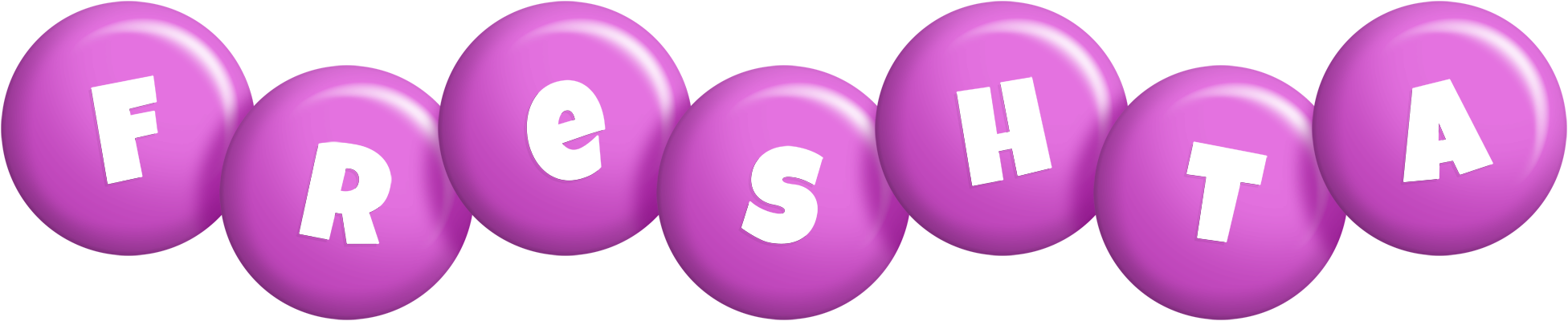 Freshta candy-purple logo
