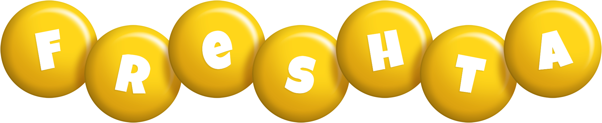 Freshta candy-yellow logo