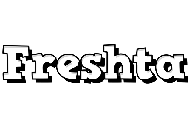Freshta snowing logo