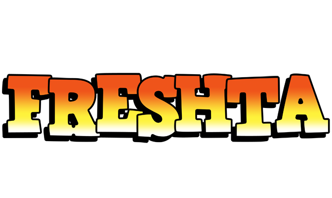 Freshta sunset logo