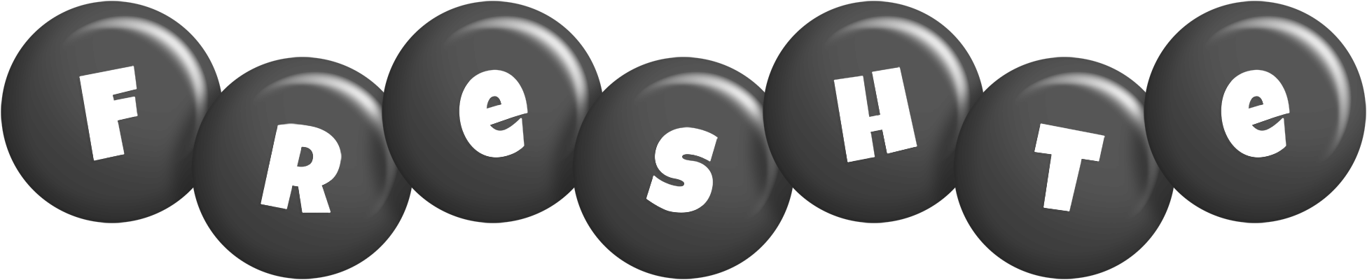 Freshte candy-black logo