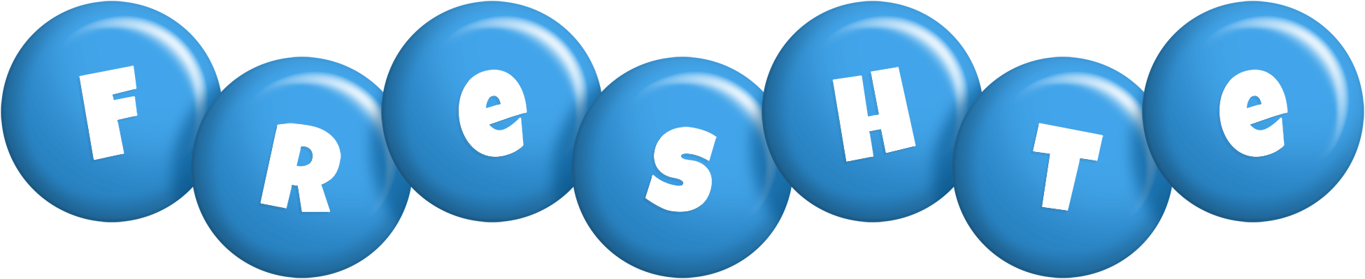 Freshte candy-blue logo
