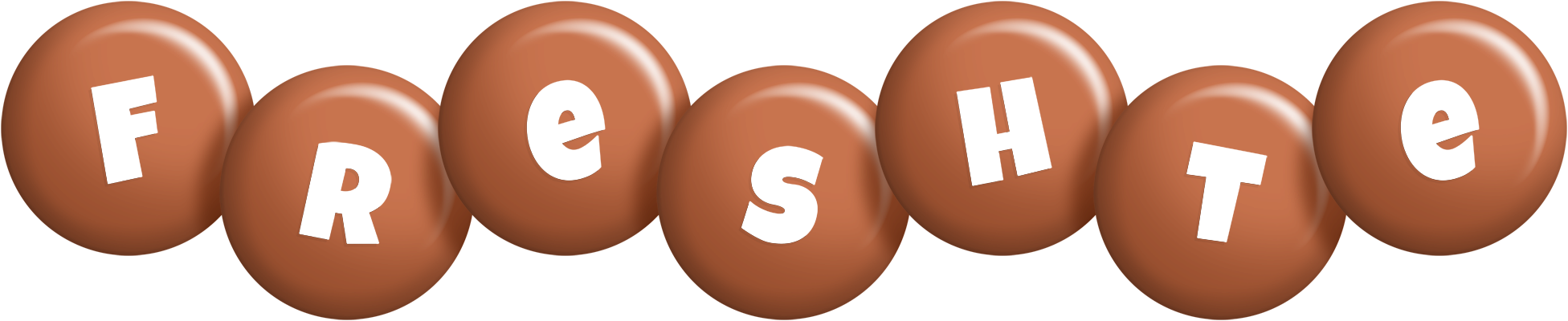 Freshte candy-brown logo