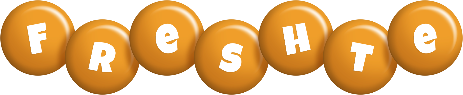 Freshte candy-orange logo