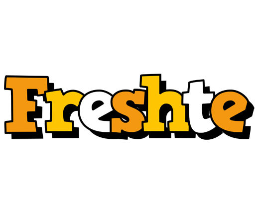 Freshte cartoon logo