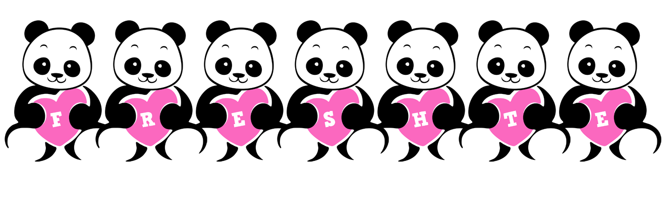 Freshte love-panda logo