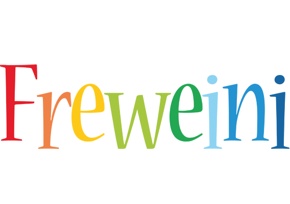 Freweini birthday logo