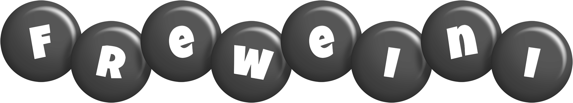 Freweini candy-black logo