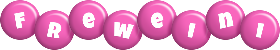 Freweini candy-pink logo