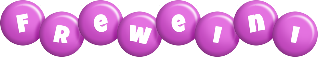 Freweini candy-purple logo