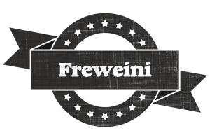Freweini grunge logo
