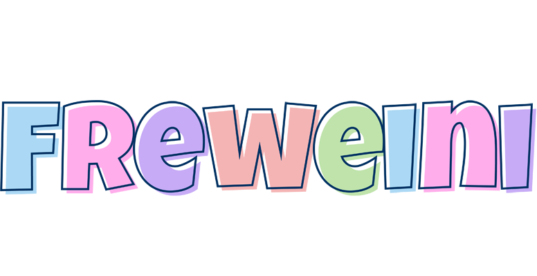 Freweini pastel logo