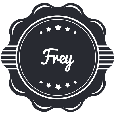 Frey badge logo