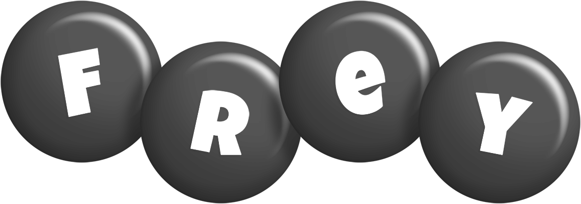 Frey candy-black logo