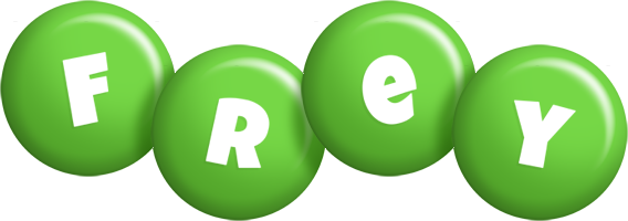 Frey candy-green logo