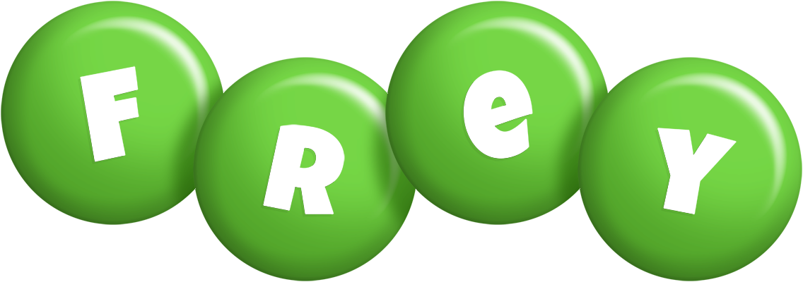 Frey candy-green logo