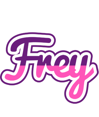 Frey cheerful logo