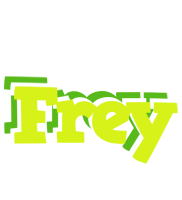 Frey citrus logo