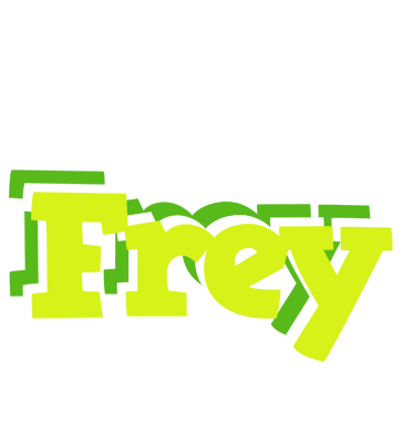 Frey citrus logo