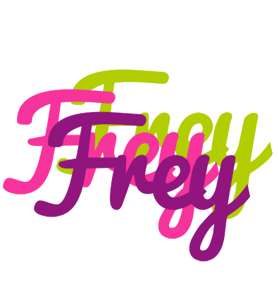Frey flowers logo