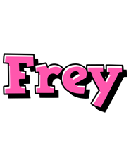 Frey girlish logo