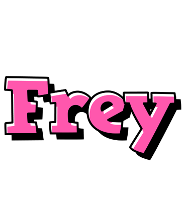 Frey girlish logo