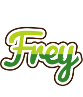 Frey golfing logo