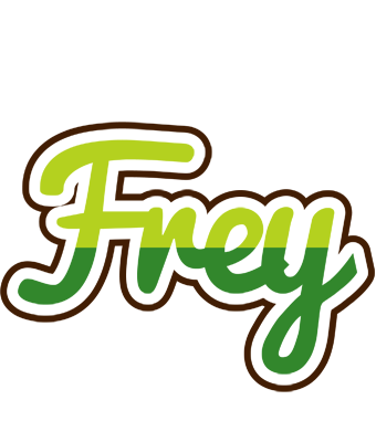 Frey golfing logo