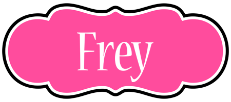 Frey invitation logo