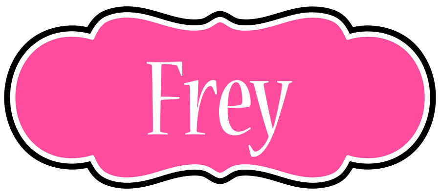 Frey invitation logo
