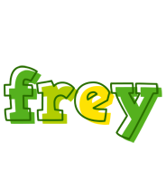 Frey juice logo