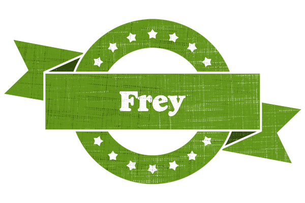 Frey natural logo