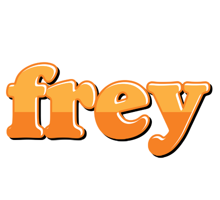 Frey orange logo