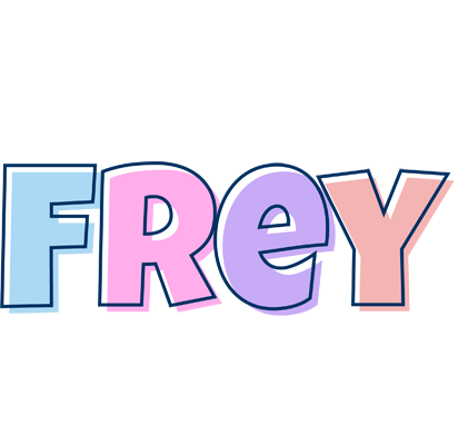 Frey pastel logo