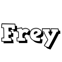 Frey snowing logo