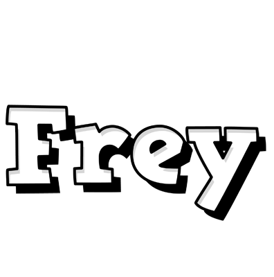 Frey snowing logo