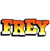 Frey sunset logo