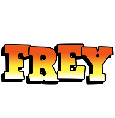 Frey sunset logo